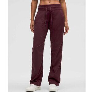Lululemon Dance Studio Mid-Rise Pant Regular 31" / Size 10 / Garnet Full Length